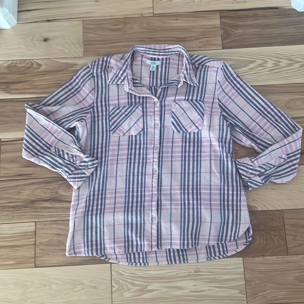 Croft & Barrow Flannel Size M